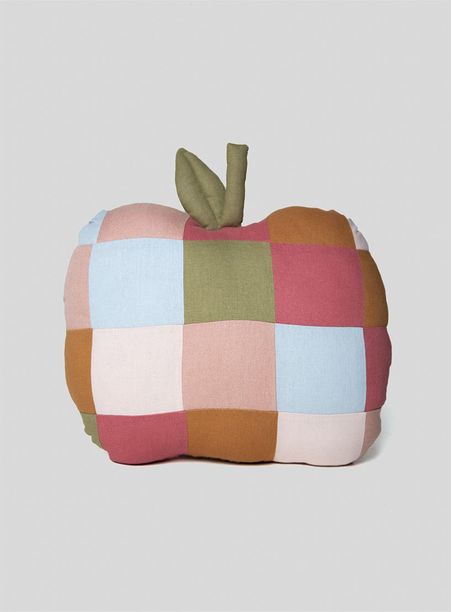 Almofada formato maçã colorida
