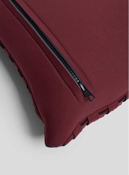 Almofada neoprene iii bordô