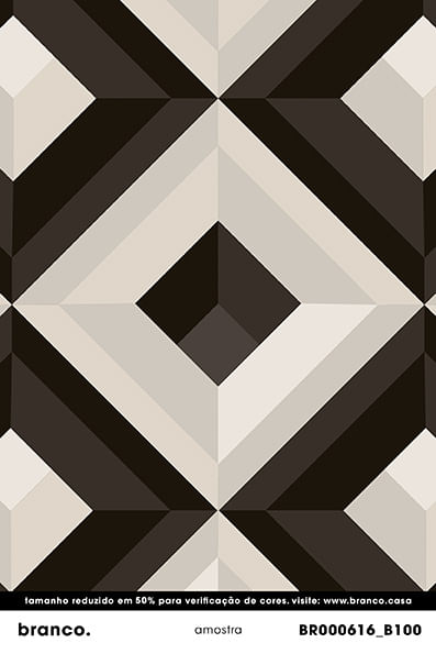 Papel-de-parede-piramide-bege-e-preto