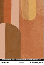 Papel-de-parede-sopro-laranja-e-marrom