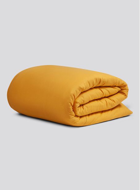 Conjunto capa de edredom solteiro amarelo 016