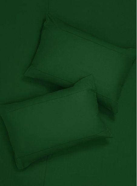 Capa de edredom cama verde 019
