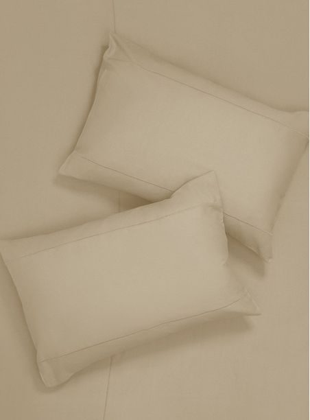 Capa de edredom cama bege 017