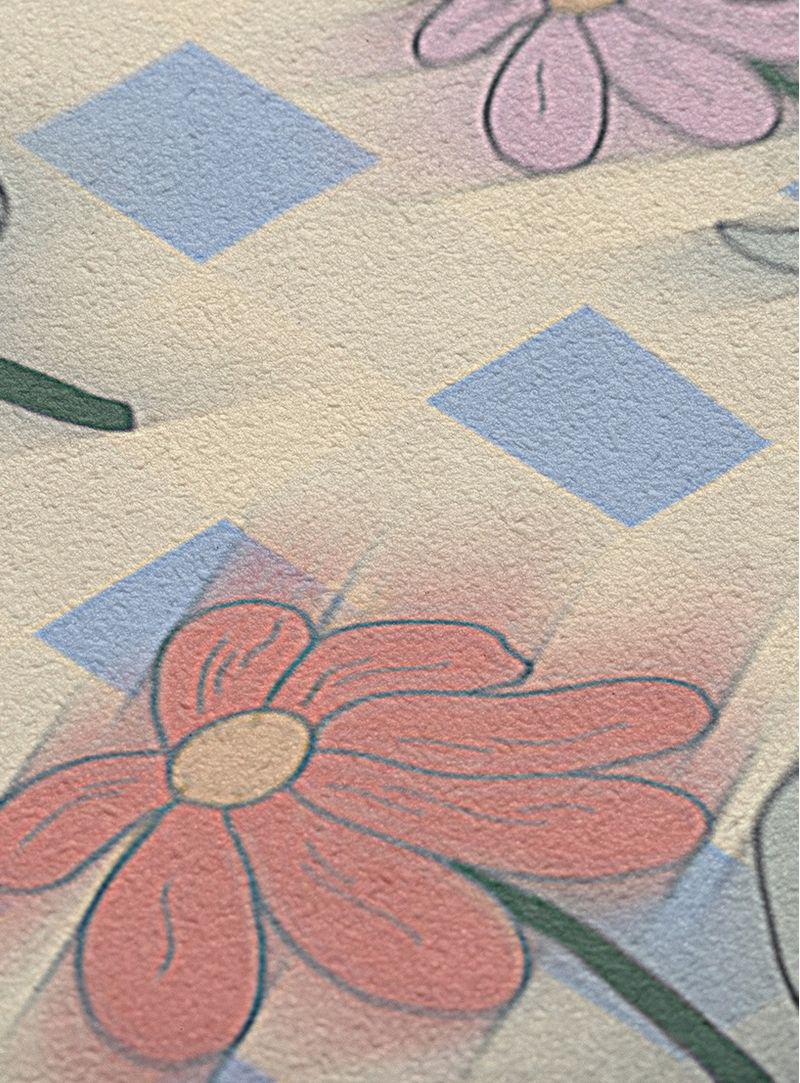 Faixa-primavera-futurista-xadrez-mini-rosa-e-vermelho