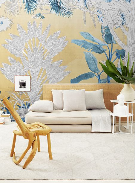 Painel de parede aquaforest yellow