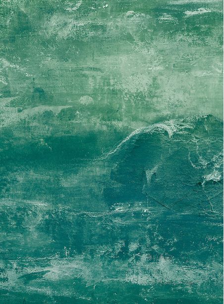 Painel de parede atol verde