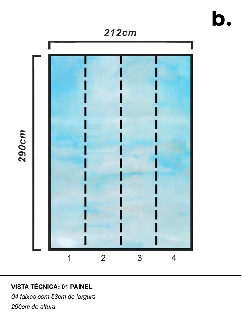 Painel-de-parede-ceu-fundo-azul