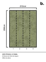 Painel-de-parede-curva-do-dragao-verde