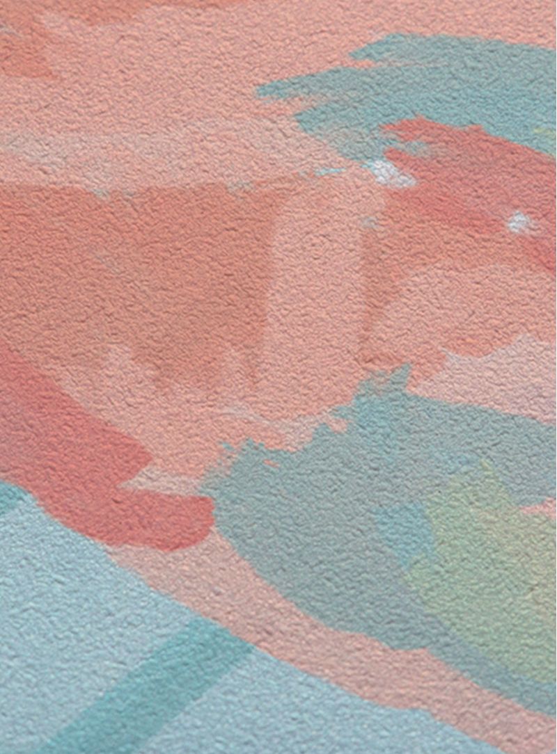 Painel-de-parede-floresta-tropical-azul-e-rosa
