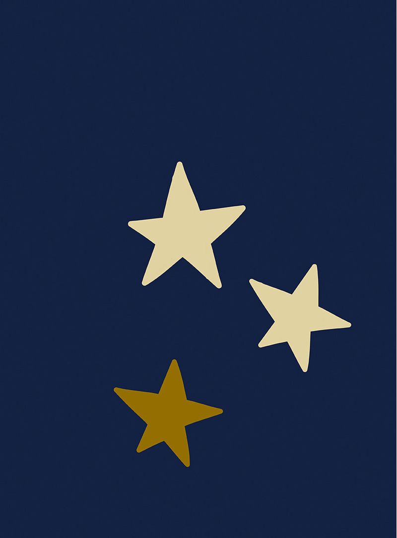 Painel-de-parede-noite-estrelada-azul-e-dourado