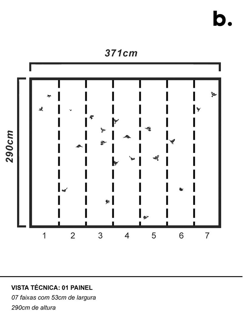 Painel-de-parede-pardal-branco-e-preto