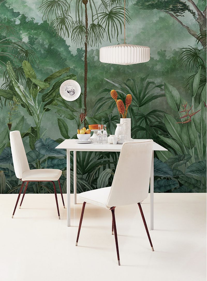 Painel-de-parede-selva-verde-azulado