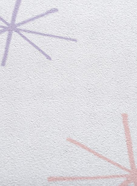Papel de parede asterisco colorido pastel