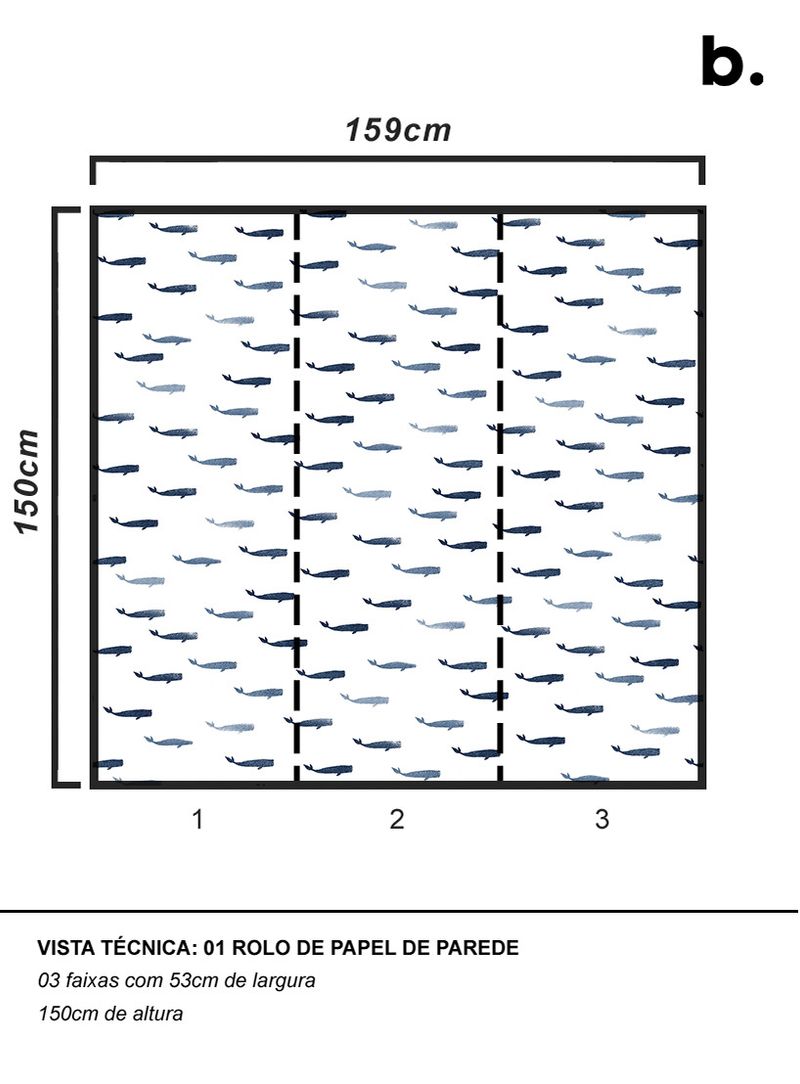 Papel-de-parede-baleia-azul