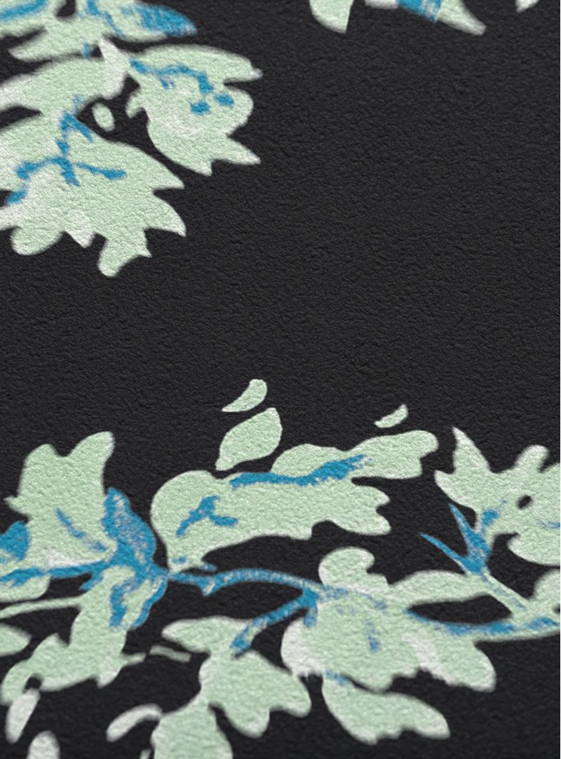 Papel-de-parede-classico-futurista-parque-preto-e-verde