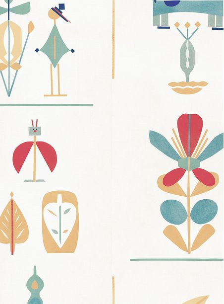 Papel de parede coleção colorido