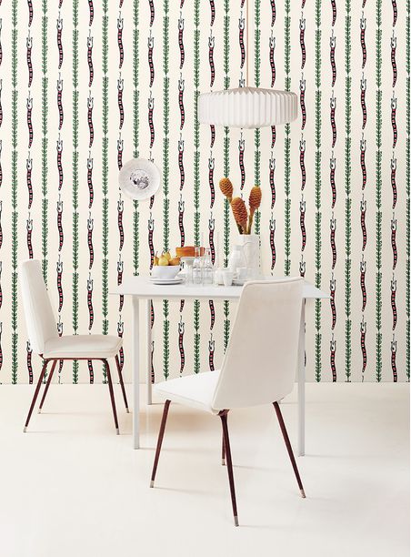 Papel de parede cobra coral