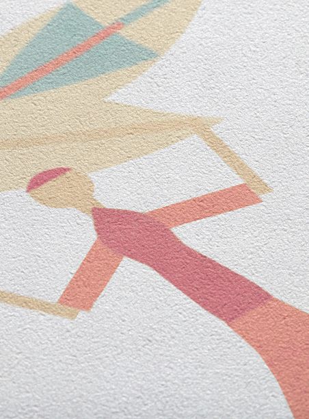 Papel de parede coleção colorido