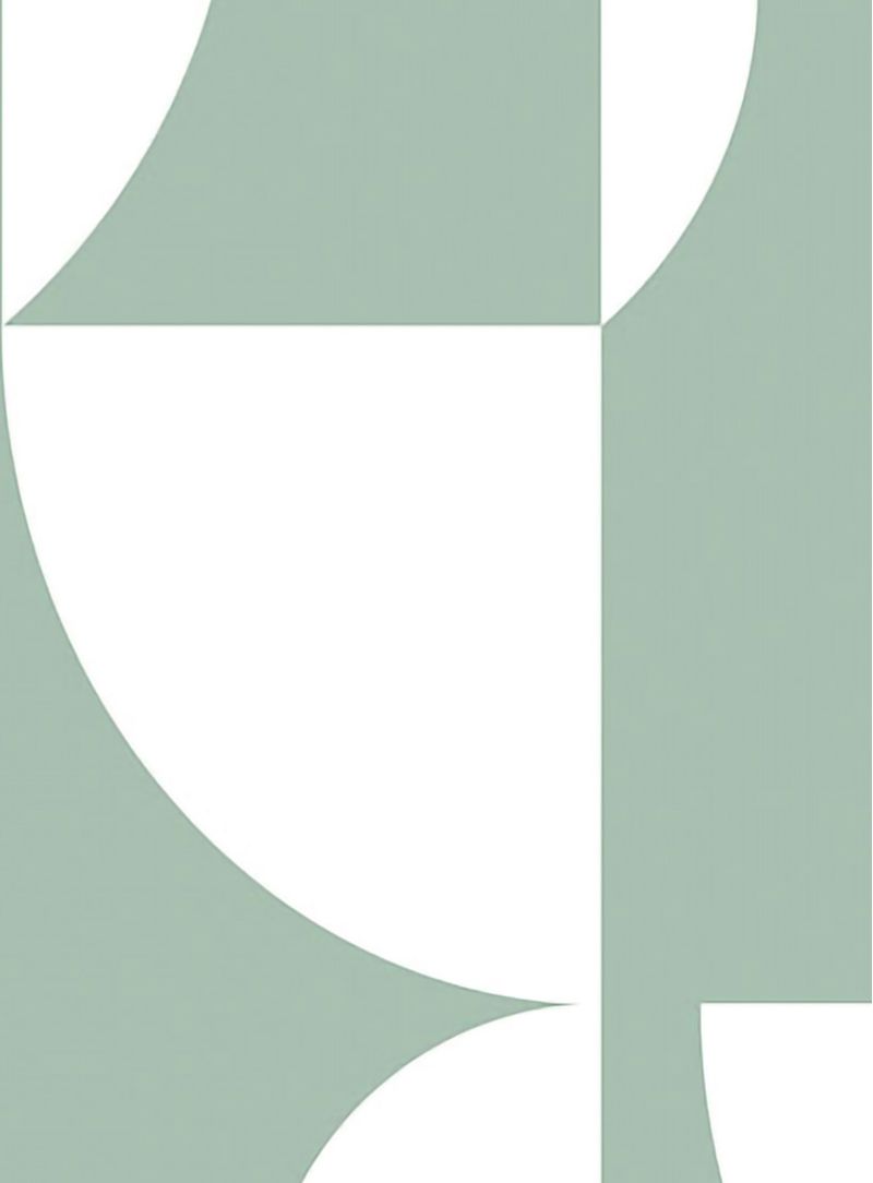 Papel-de-parede-esferas-branco-e-verde