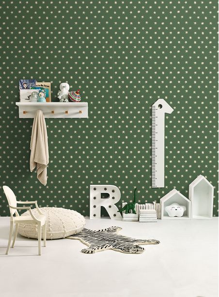 Papel de parede faz um pedido verde