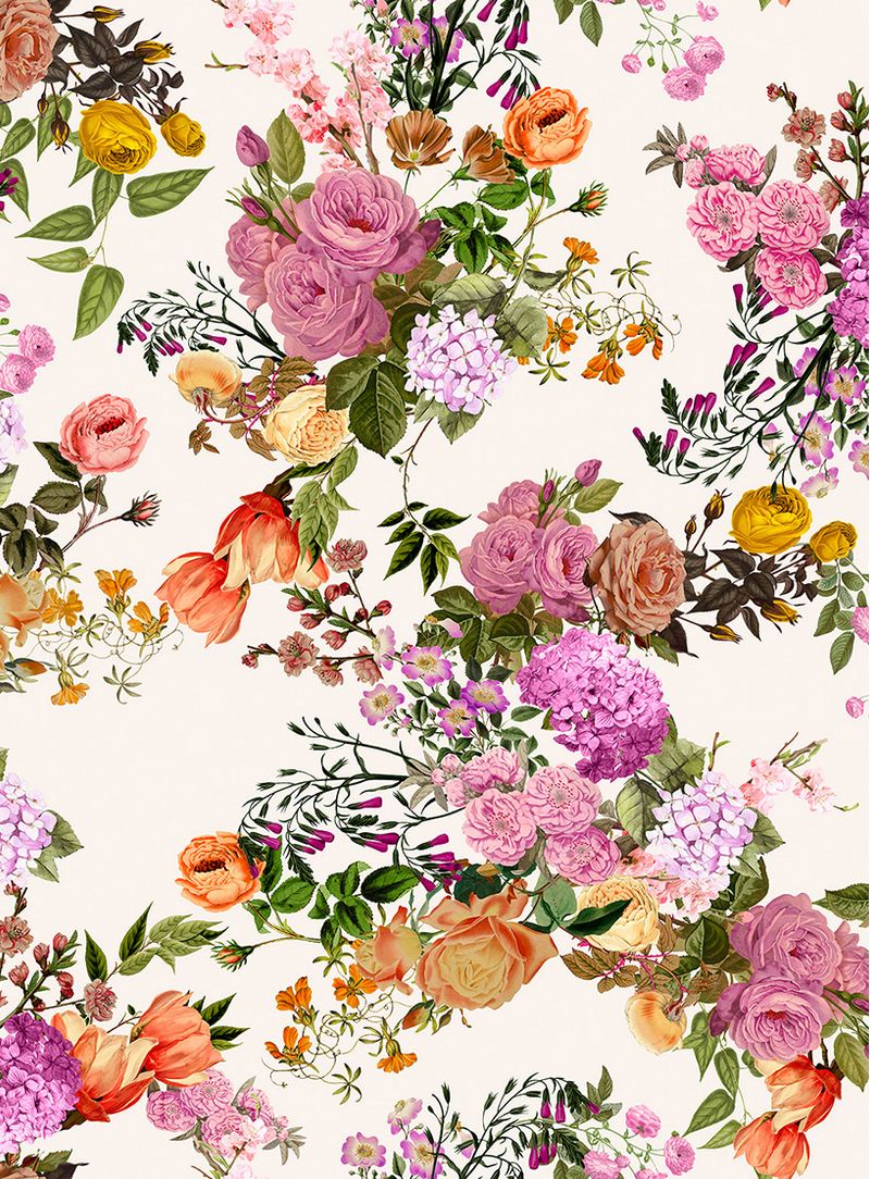 Papel-de-parede-floral-grande-rosa