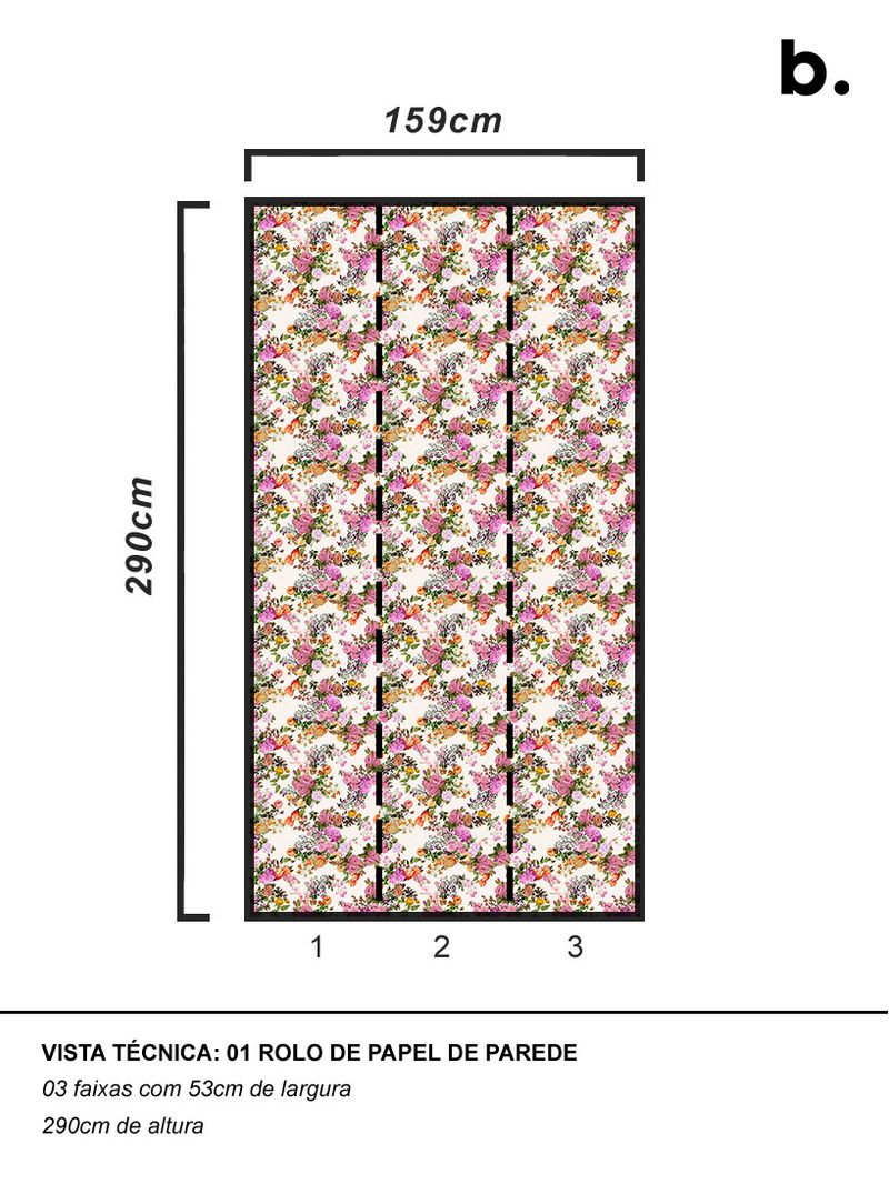 Papel-de-parede-floral-grande-rosa