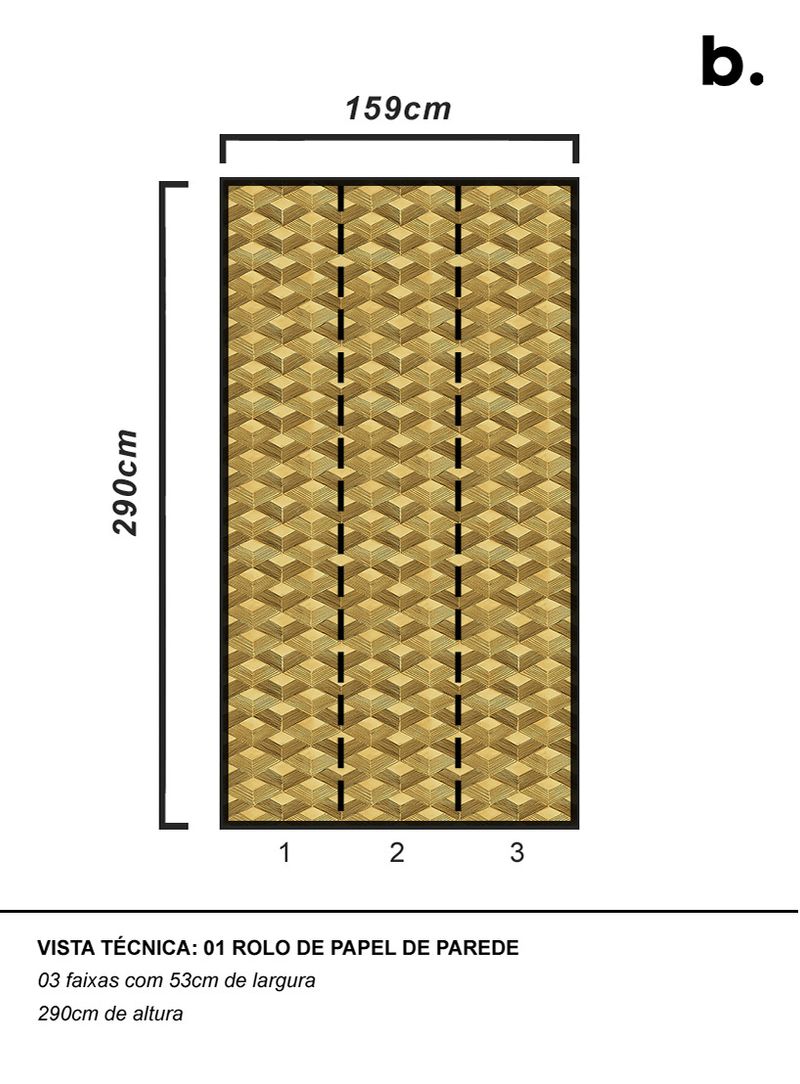 Papel-de-parede-grafismo-rede-ocre-suave