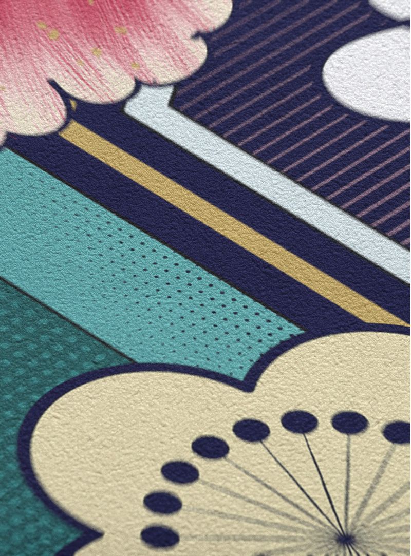 Papel-de-parede-hana-tairu-fundo-verde