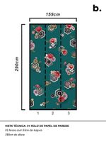 Papel-de-parede-hana-tairu-fundo-verde