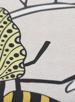 Papel-de-parede-insetos-e-folhas-fundo-bege