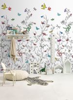Papel-de-parede-insetos-e-folhas-fundo-branco