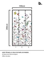 Papel-de-parede-insetos-e-folhas-fundo-branco