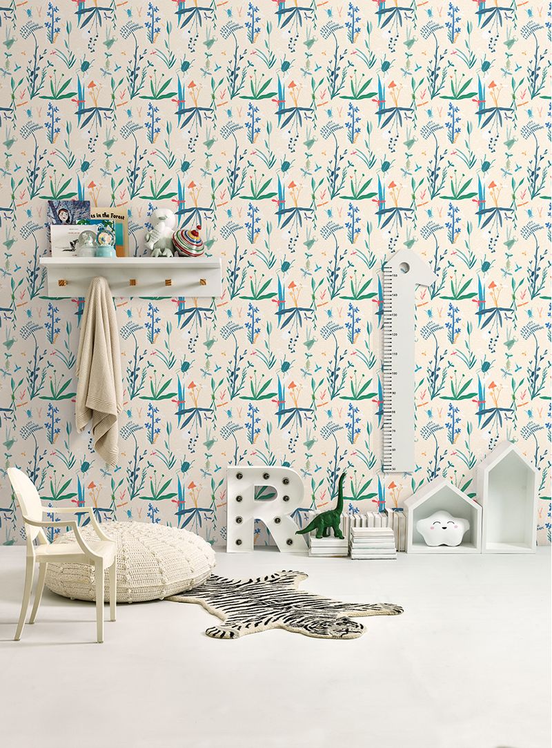 Papel-de-parede-insetos-i-fundo-bege