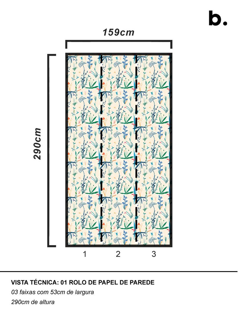 Papel-de-parede-insetos-i-fundo-bege