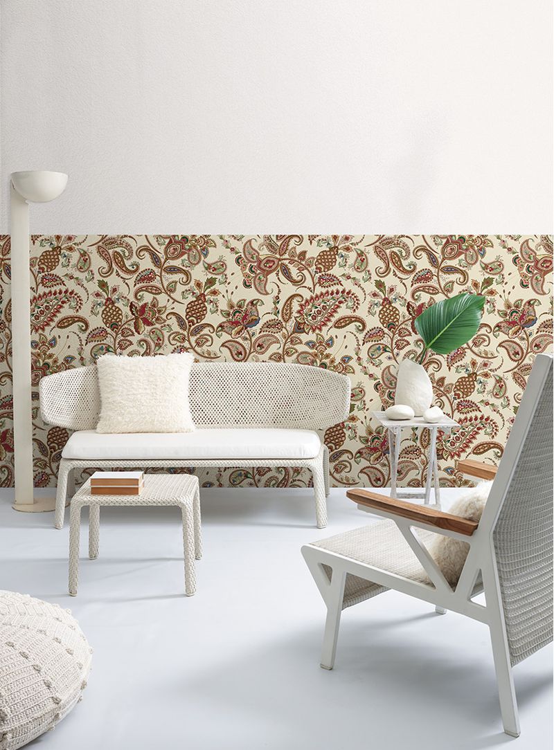 Papel-de-parede-jardim-paisley-ocre