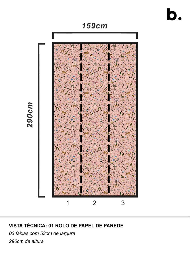 Papel-de-parede-jardim-surreal-rosa