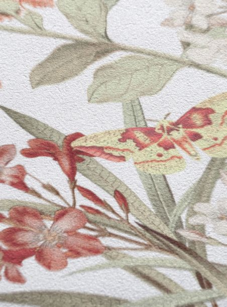 Papel de parede liberty branco