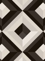 Papel-de-parede-piramide-bege-e-preto