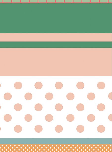 Papel de parede patch listras pastéis