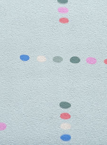 Papel de parede pontos diagonais azul claro