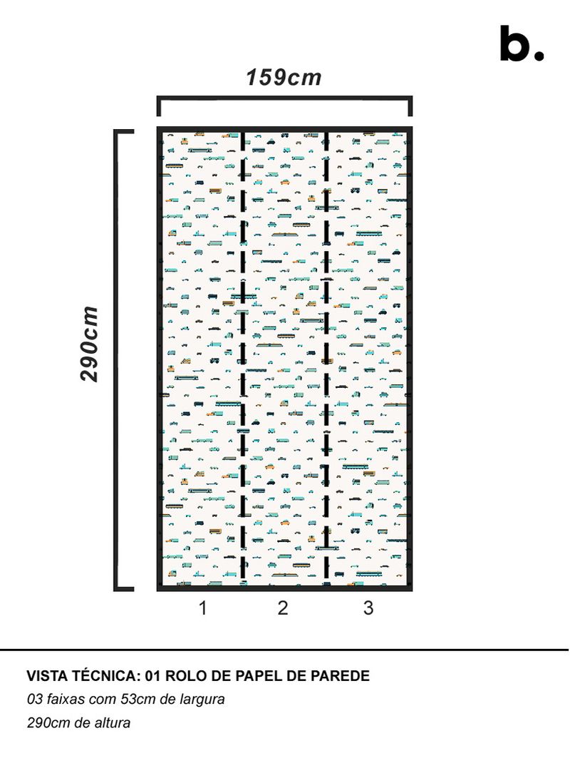 Papel-de-parede-rotas-laranja-e-azul