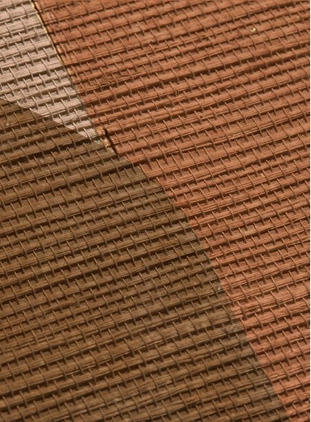 Papel de parede sopro laranja e marrom