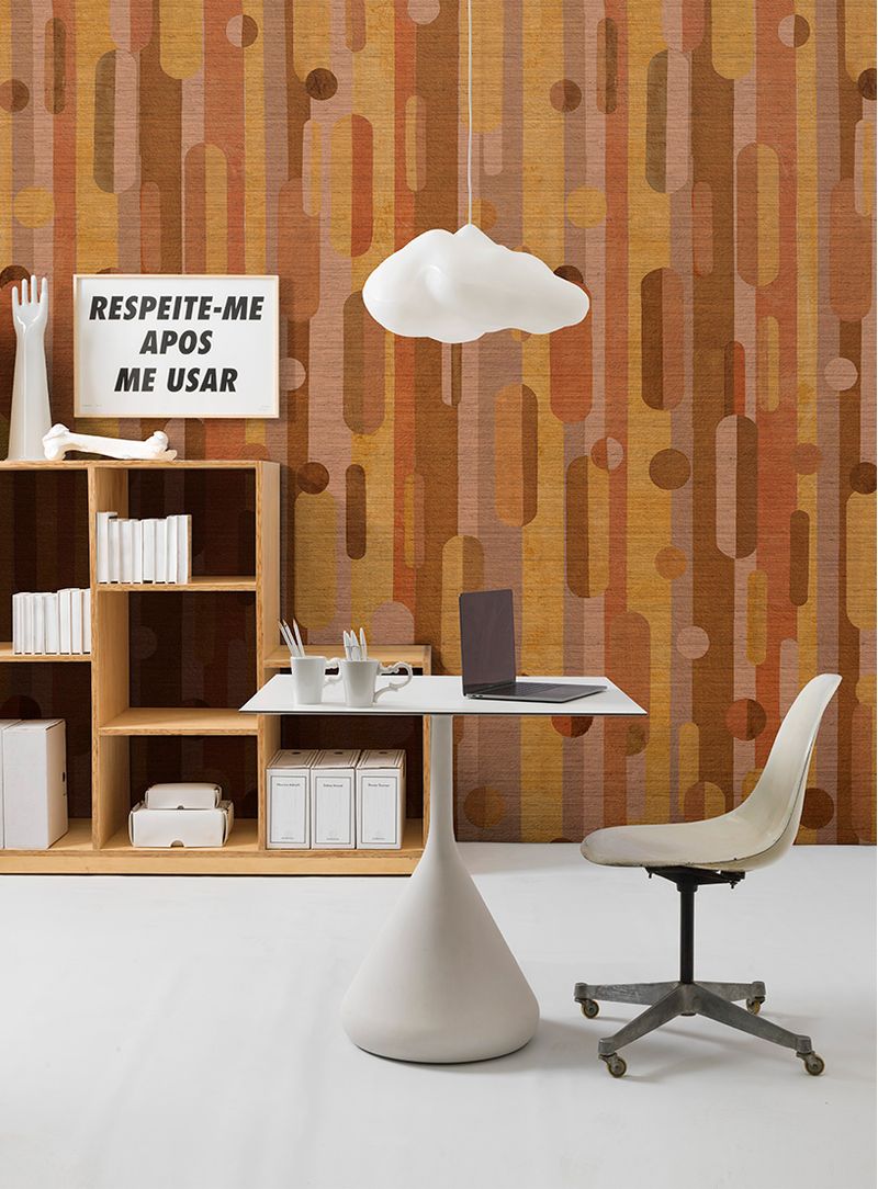 Papel-de-parede-sopro-laranja-e-marrom