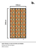 Papel-de-parede-tartan-de-lapis-colorido