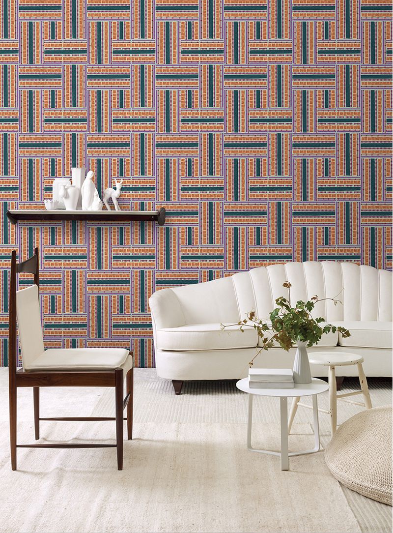 Papel-de-parede-teia-azul-e-violeta
