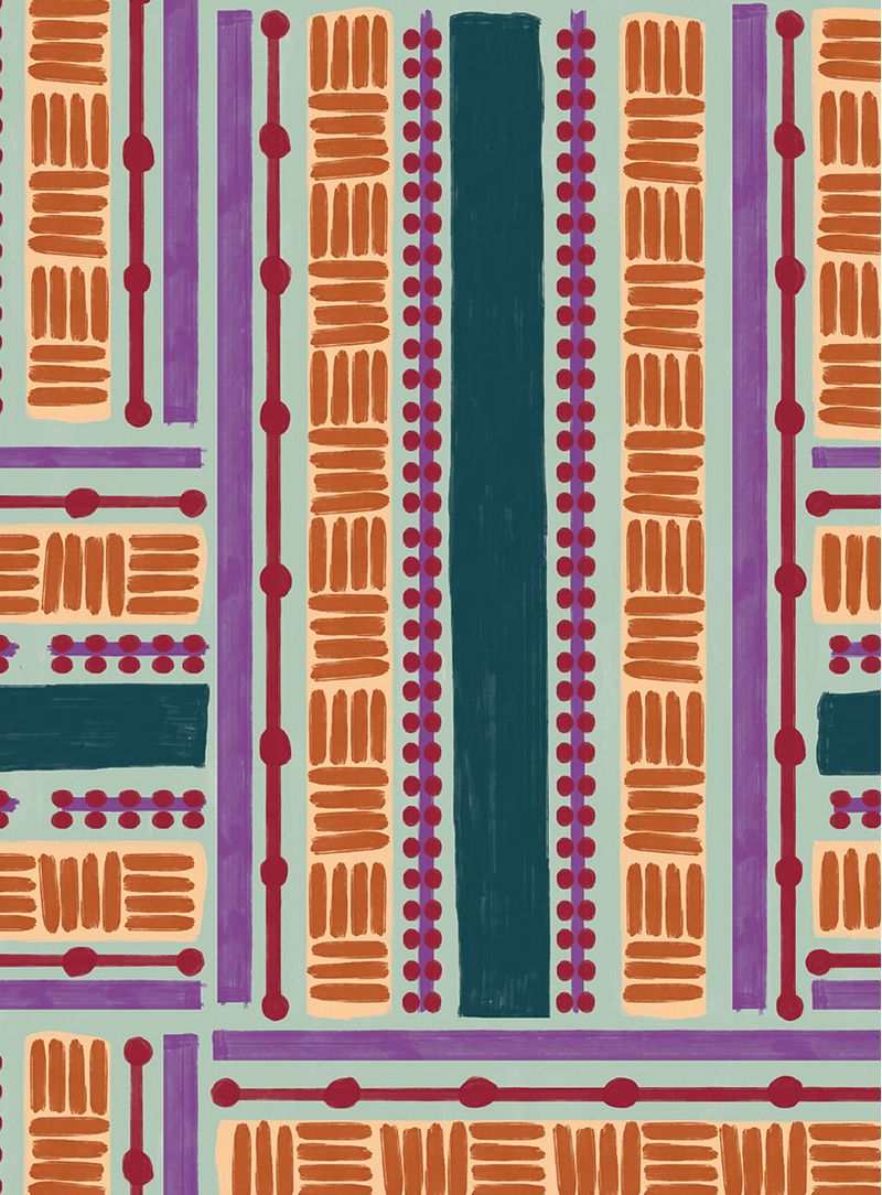 Papel-de-parede-teia-azul-e-violeta