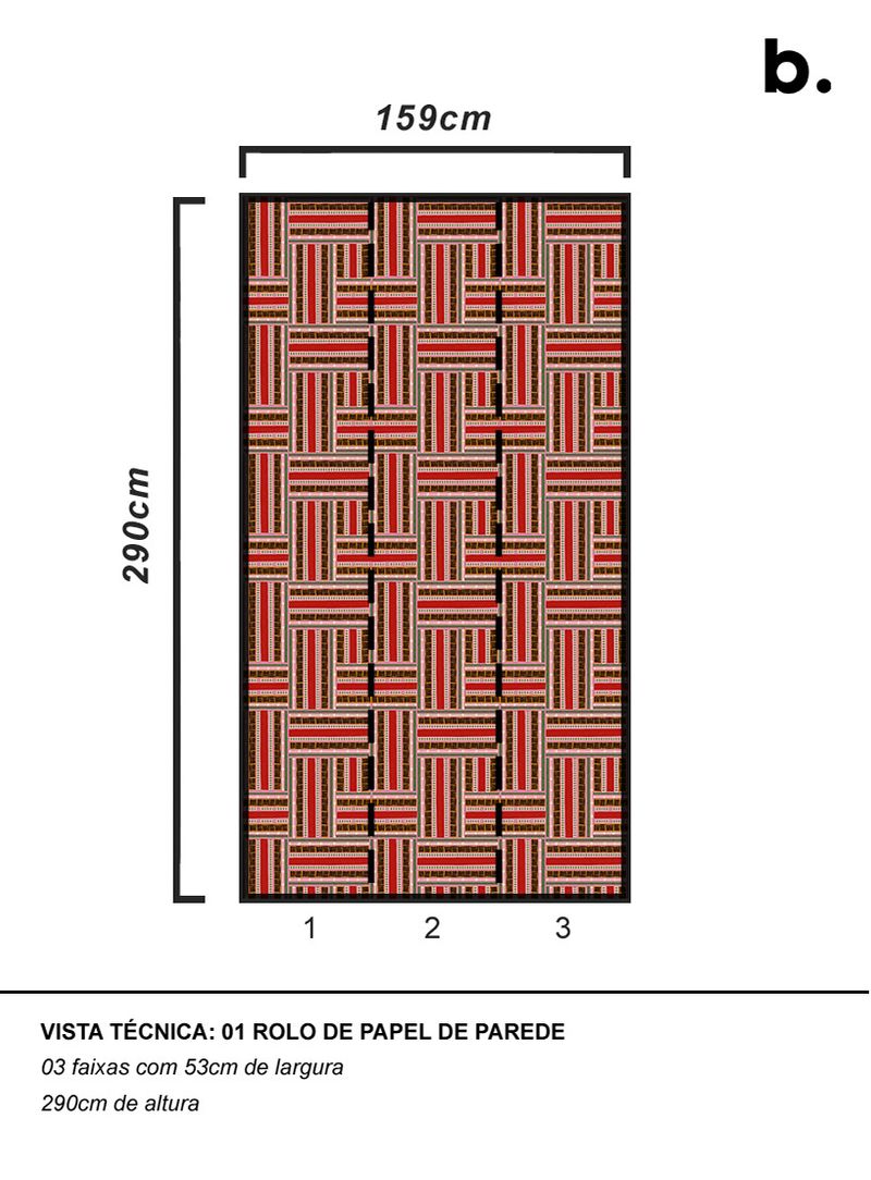 Papel-de-parede-teia-rosa-e-vermelho