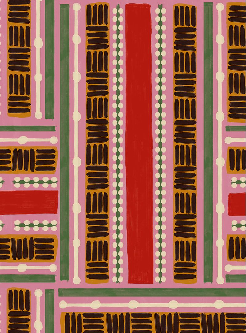 Papel-de-parede-teia-rosa-e-vermelho