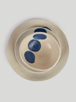 Prato-ceramica-sobremesa-ii-branco-e-azul