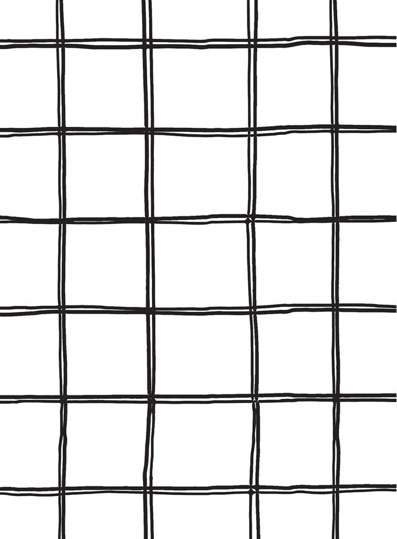 Papel-de-parede-xadrez-preto-e-branco